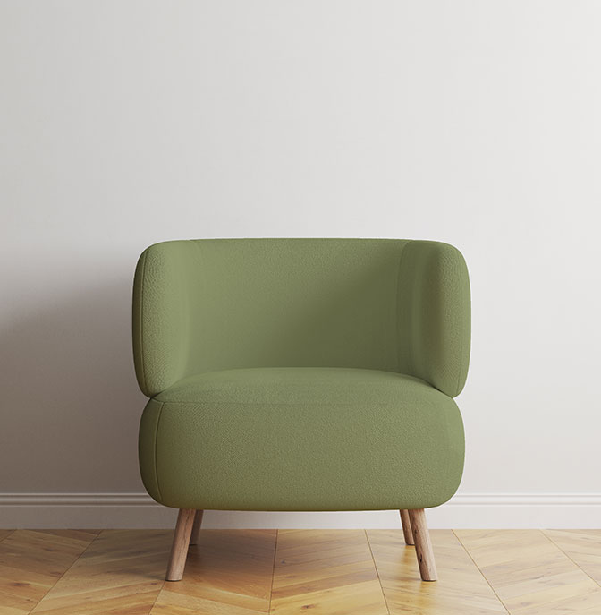 SOLID MUTED GREEN 435 FABRIC